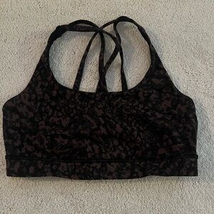 Lululemon printed sports bra